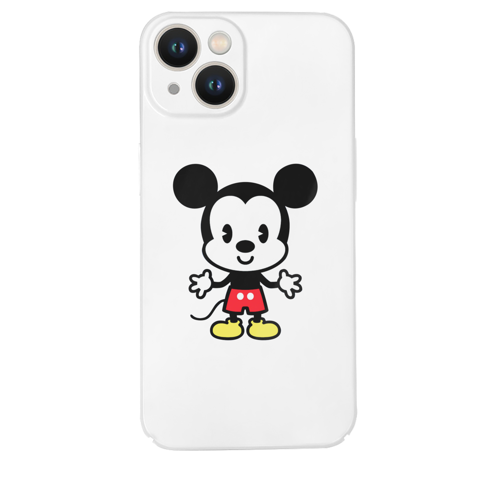 （画像用） ミッキーマウス Mickey Mouse 【iPhone 14シリーズ対応】ハードケース